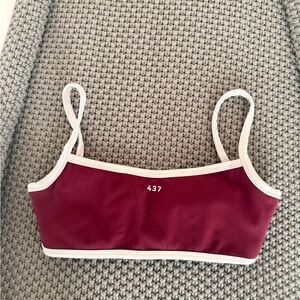 437 black cherry micro bra size m